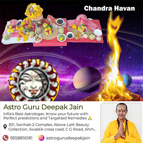Chandra Dosha Nivarana Live Puja and Havan